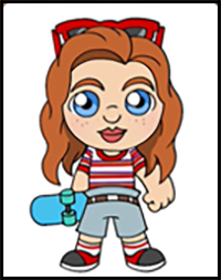 How to Draw Max Mayfield | Stranger Things