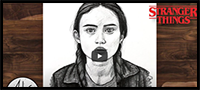 Drawing Tutorial: How to Sketch Max from Stranger Things