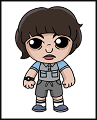 How to Draw Stranger Things | Mike Wheeler