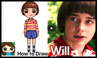 How to Draw Will Byers | Stranger Things