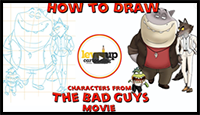 How to Draw The Bad Guys