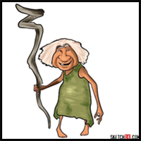 How to draw Gran Crood