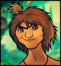 How to Draw Guy, Draw Guy From The Croods