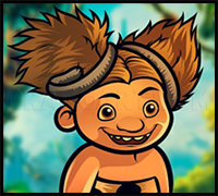 How to Draw Sandy, Sandy the Baby From The Croods