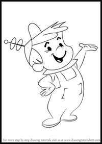 How to Draw Elroy Jetson from The Jetsons
