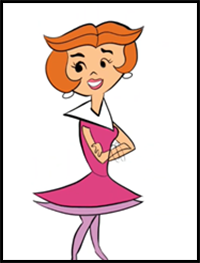 How to Draw the Jetsons: Jane Jetson