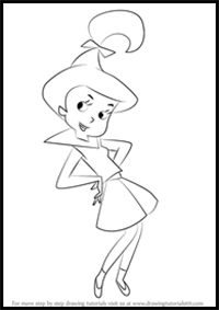 How to Draw Judy Jetson from The Jetsons