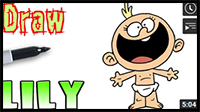 How to Draw Lily | Loud House
