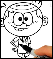 How to Draw Lincoln | The Loud House
