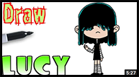 How to Draw Lucy | Loud House