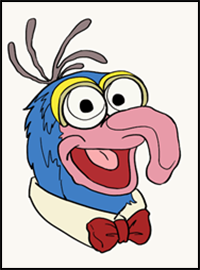 How to Draw Gonzo from the Muppet Show