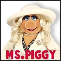How to Draw Miss Piggy from The Muppets Show and Movie in Easy Steps