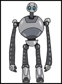 How to Draw the Wild Robot | Art for Kids