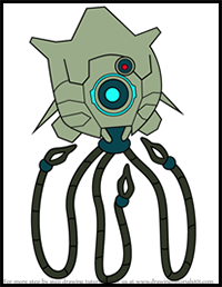 How to Draw Vontra from The Wild Robot