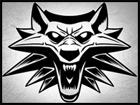 How to Draw the Witcher Logo