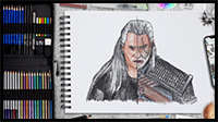 How to Draw The Witcher
