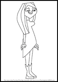 How to Draw Jane from Total Drama Island