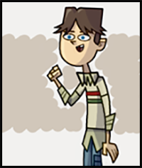 How to Draw Cody from Total Drama Island