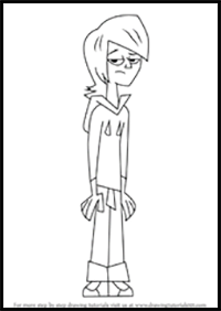 How to Draw Lance from Total Drama Island