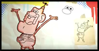 How to Draw Uncle Grandpa