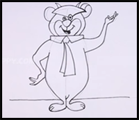How to Draw Yogi Bear