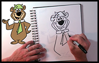 How to Draw Yogi Bear