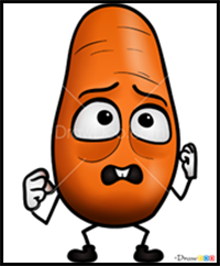 How to Draw Baby Carrot, Sausage Party