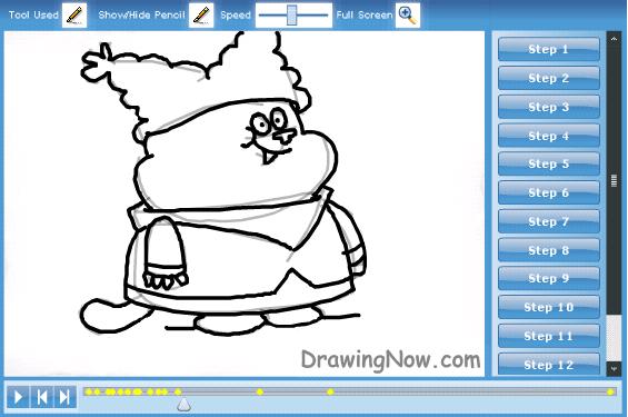 Drawing Chowder Characters