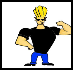 How to Draw Johnny Bravo Cartoon Characters : Drawing Tutorials ...