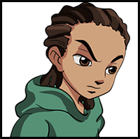 How to Draw Riley Freeman from the Boondocks