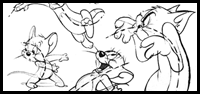 How to Draw Cartoons in Action for Comics and Animation with Line of Action 