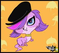 How to Draw Zoe Trent from The Littlest Pet Shop