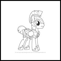 how to draw flash sentry from my little pony - friendship is magic