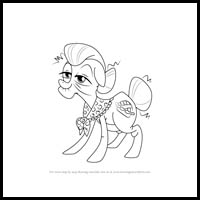 how to draw granny smith from my little pony - friendship is magic