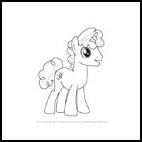 how to draw party favor from my little pony - friendship is magic