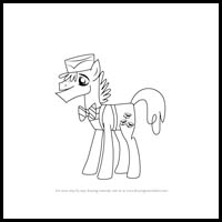 how to draw mr. cake from my little pony - friendship is magic