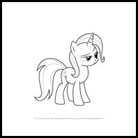 how to draw trixie from my little pony - friendship is magic