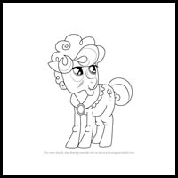 how to draw goldie delicious from my little pony - friendship is magic