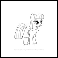 how to draw maud pie from my little pony - friendship is magic