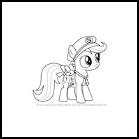 how to draw filly guides from my little pony - friendship is magic