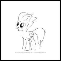 how to draw fleetfoot from my little pony - friendship is magic