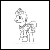 how to draw Mr. Shy from my little pony - friendship is magic