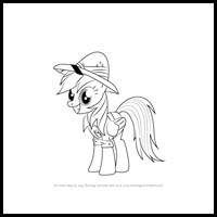 how to draw daring do from my little pony - friendship is magic