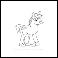 how to draw hondo flanks from my little pony - friendship is magic