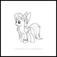 how to draw angel wings from my little pony - friendship is magic