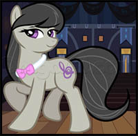 how to draw octavia melody from my little pony