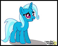 how to draw trixie lulamoon from my little pony - friendship is magic