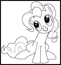 how to draw pinkie pie from my little pony: friendship is magic