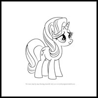 how to draw starlight glimmer from my little pony: friendship is magic