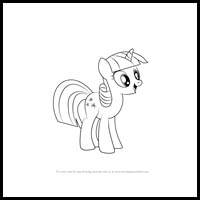 how to draw twilight velvet from my little pony - friendship is magic